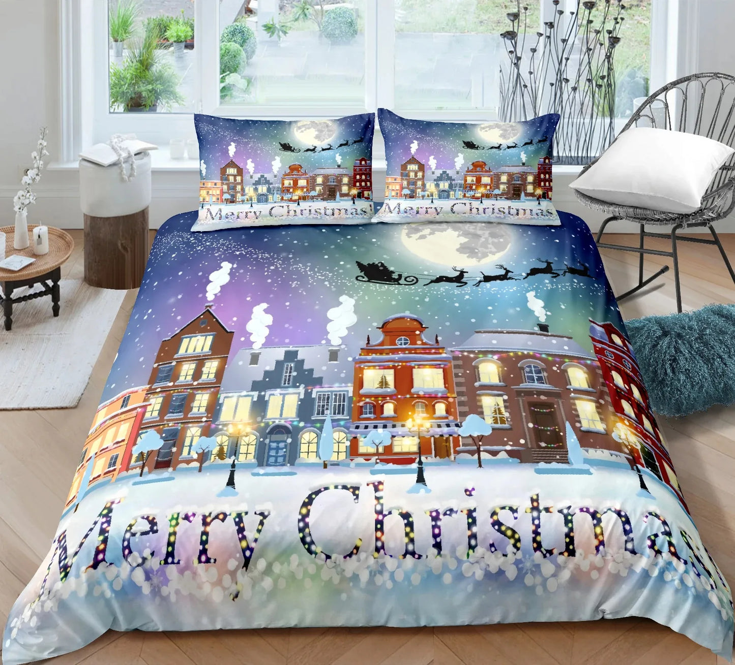 Christmas Bed sheet set