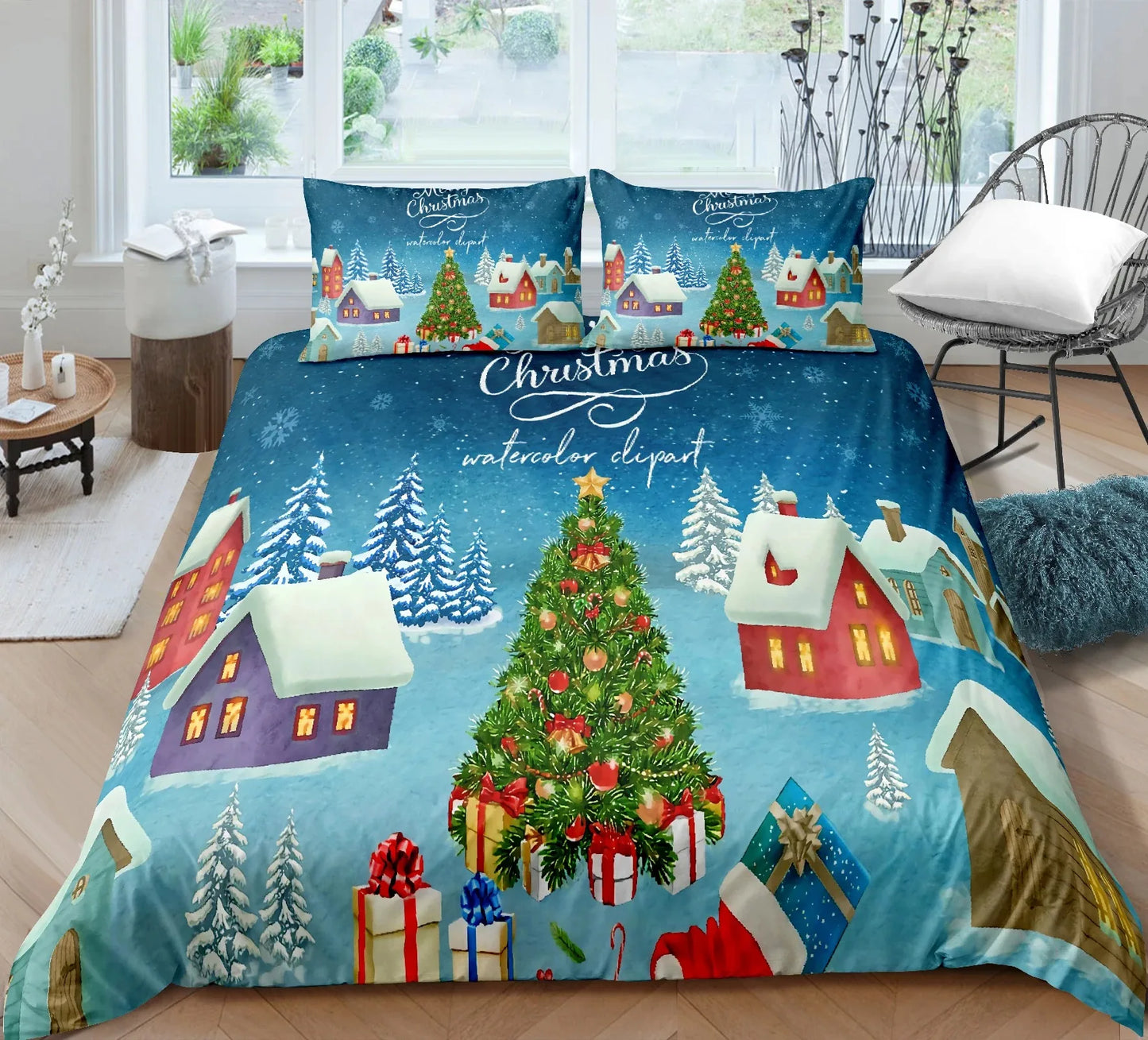 Christmas Bed sheet set