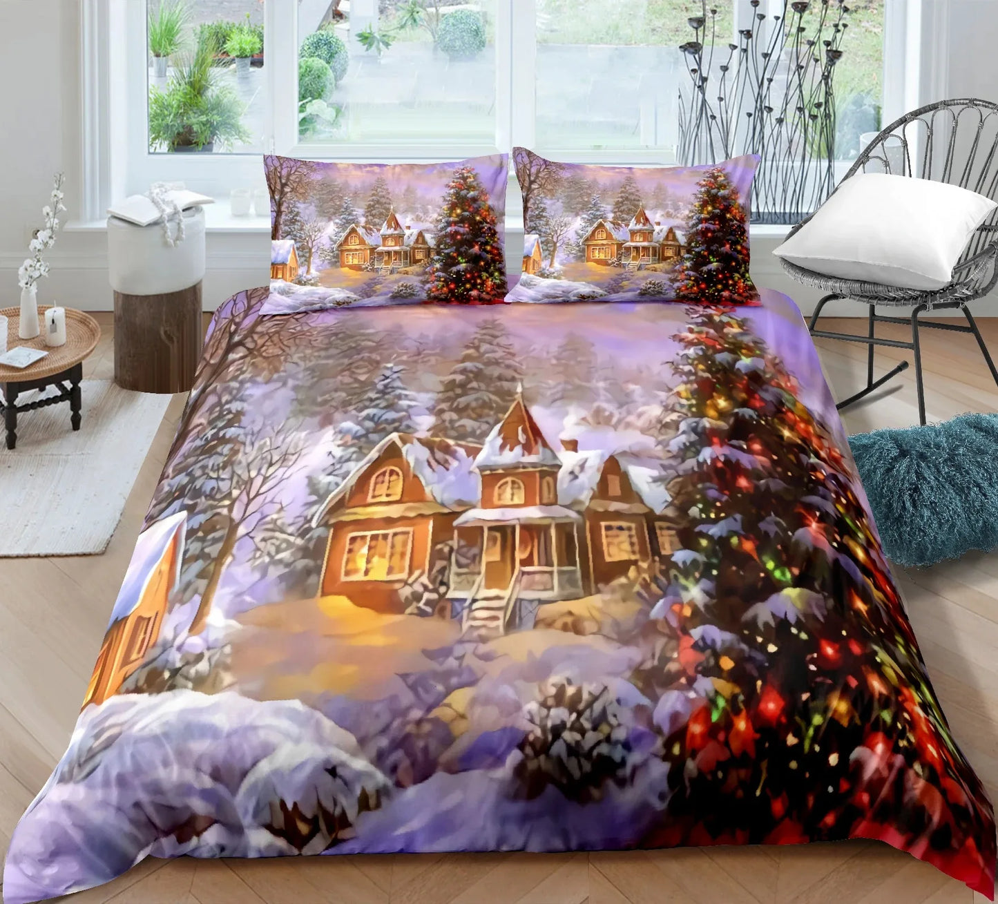 Christmas Bed sheet set