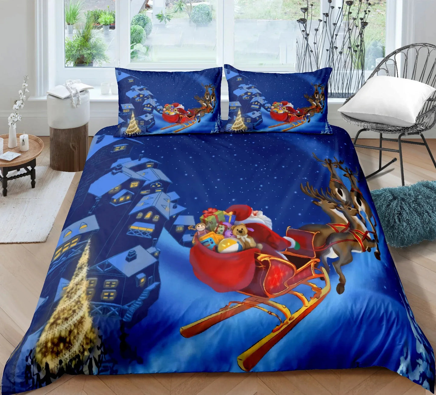 Christmas Bed sheet set