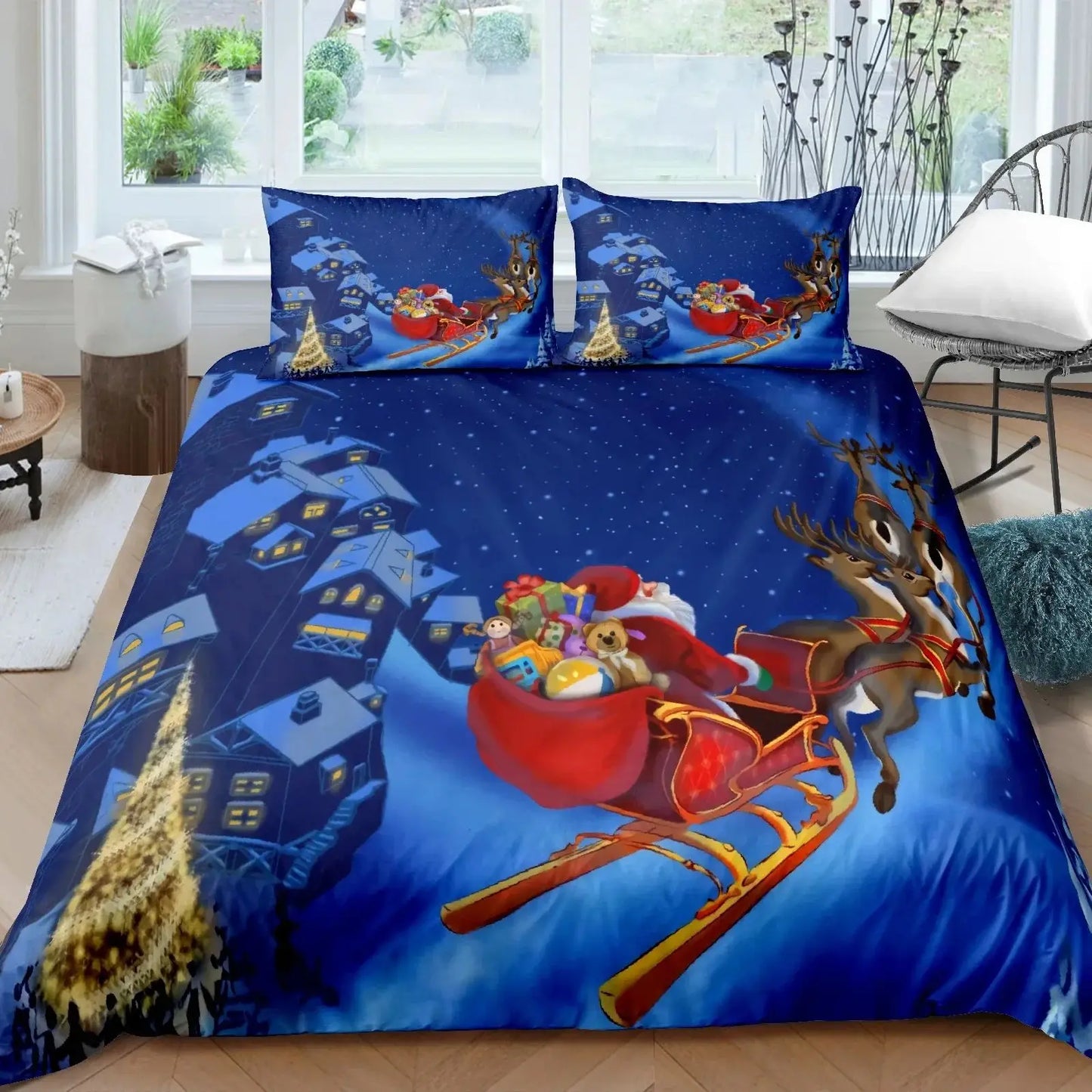 Christmas Bed sheet set