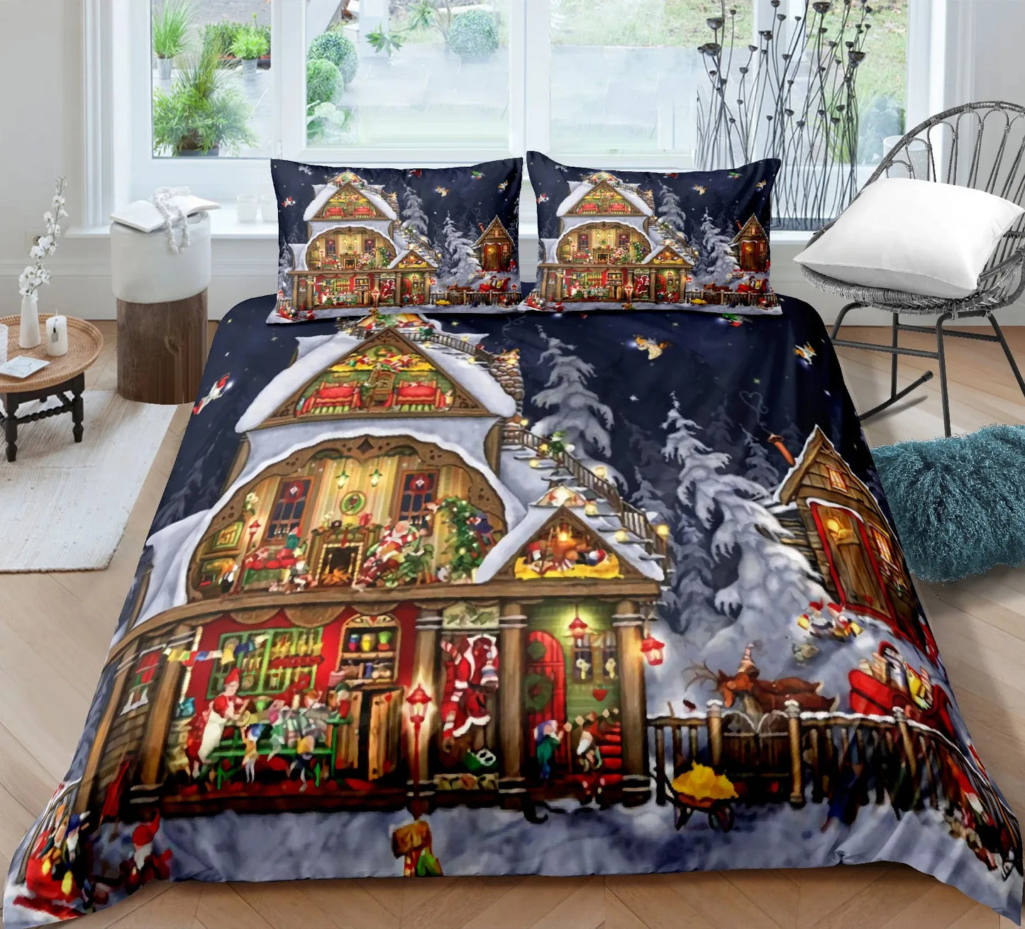 Christmas Bed sheet set